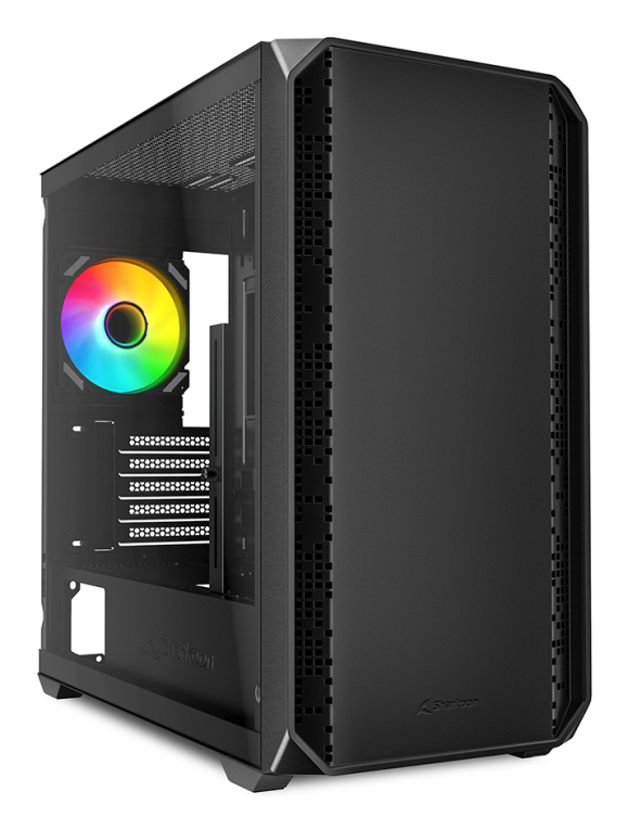 Caixa Gaming Sharkoon MK2 RGB mATX Preto