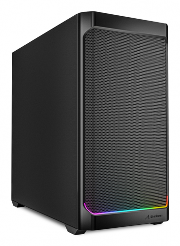 CAIXA GAMING SHARKOOM MK4 RGB STRIP PRETO