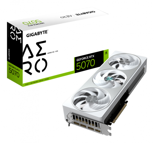 PLACA GRAFICA GIGABYTE RTX 5070 AERO OC 12GB