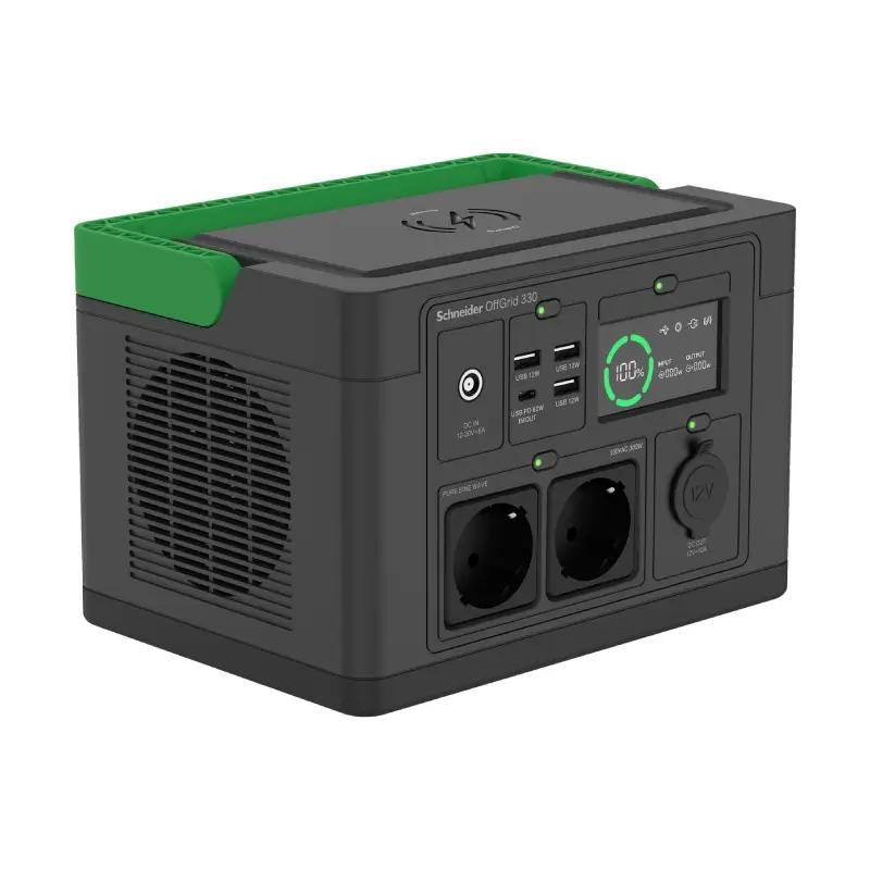 APC Schneider OffGrid Portable Power Station 330 332Wh Lithium-ion 2 Schuko Sinewave
