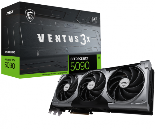 PLACA GRAFICA MSI RTX 5090 32G VENTUS 3X OC