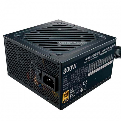 COOLER MASTER FONTE ALIMENTAÇAO ATX 800W G800 80+GOLD BULK