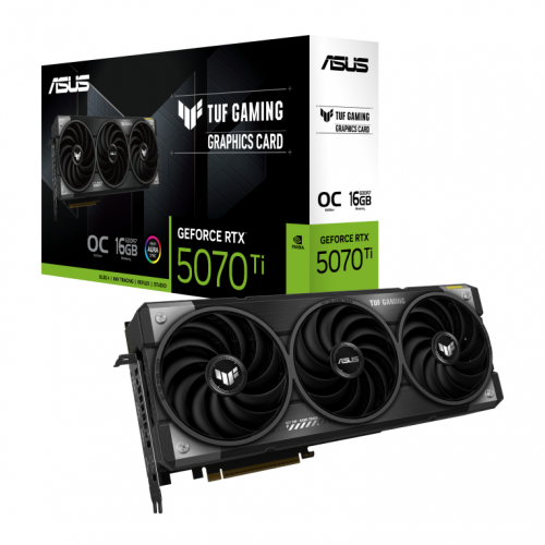 PLACA GRAFICA ASUS TUF RTX5070TI OC 16GB GAMING