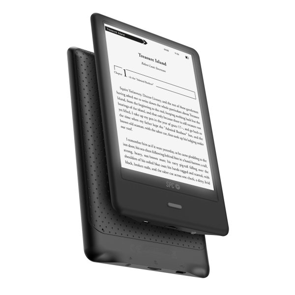 Leitor E-Book SPC Dickens Light 2 Pro Preto