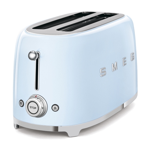 SMEG TOASTER 2X4 50's STYLE PASTEL BLUE