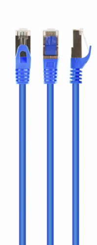 Cabo de rede Gembird PP6A-LSZHCU-B-1M Cat6a S/FTP (S-STP) Azul