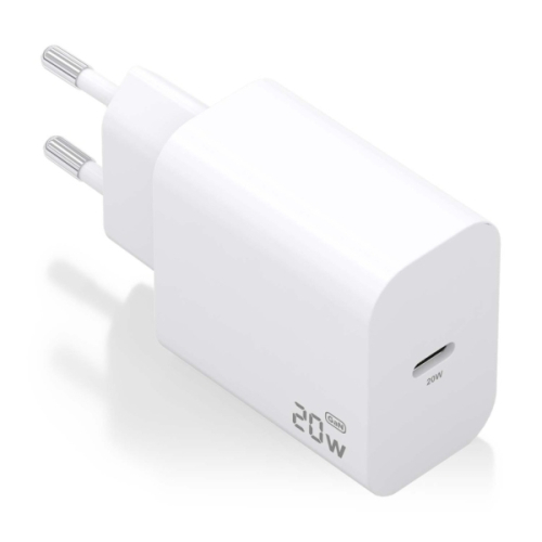 Aisens Carregador GaN 20W - USB-C PD3.0 - Branco