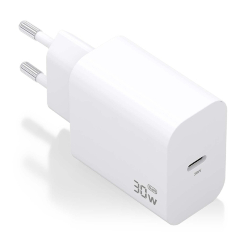 Aisens Carregador GaN 30W - USB-C PD3.0 - Branco