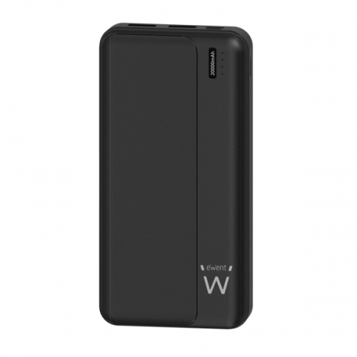 Powerbank Ewent EW1163 20000mAH 22.5W PD - USB-A,USB-C - Preto