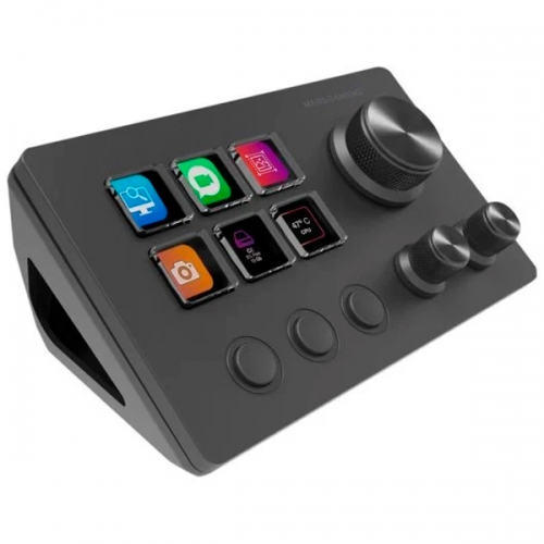 MARS GAMING CONTROL DECK MSD-TWO CUST LCD KEYS M FUNC WHEELS BLACK
