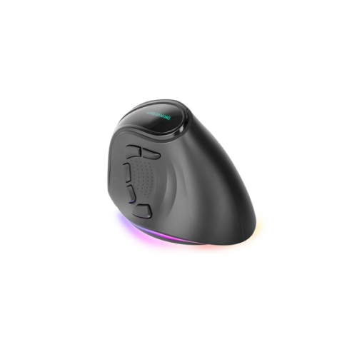 Rato Gamer Sem Fios Vertical Mars Gaming MM-SK para Destros - 8400 dpi - Bluetooth 5.1 - RF 2.4Ghz - Switches HUANO - Preto