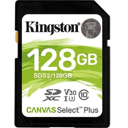 MEM SDXC 128GB KINGSTON CANVAS SELECT PLUS