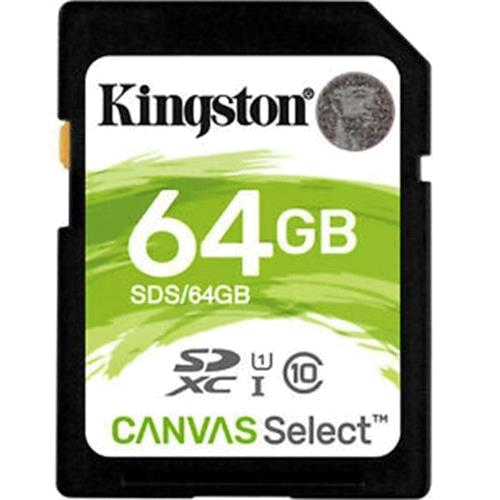 MEM SDXC 64GB KINGSTON CANVAS SELECT PLUS