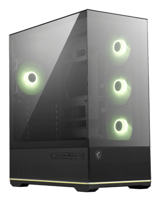 Caixa Gaming MSI MAG PANO 110R PZ M-ATX RGB Preto
