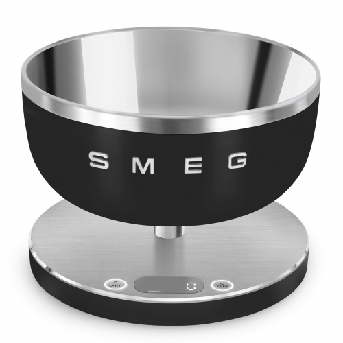 SMEG DIGITAL KITCHEN SCALE BLACK