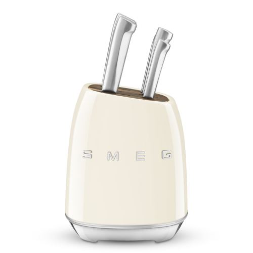 SMEG KNIFE BLOCK 50´s STYLE CREAM