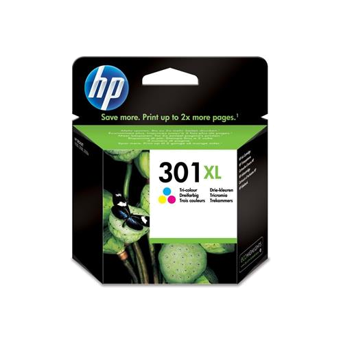 Tinteiro Original HP Nº 301XL TRICOLOR CH564EE