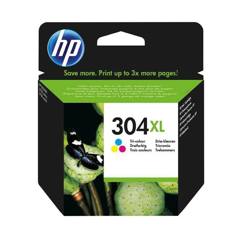 HP 304XL Tri-color Original Ink Cartridg