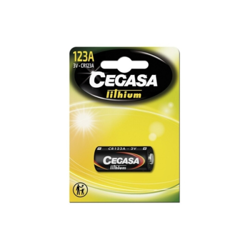 Cegasa Lithium CR123A Pack de 1 Pilha 123A 3V