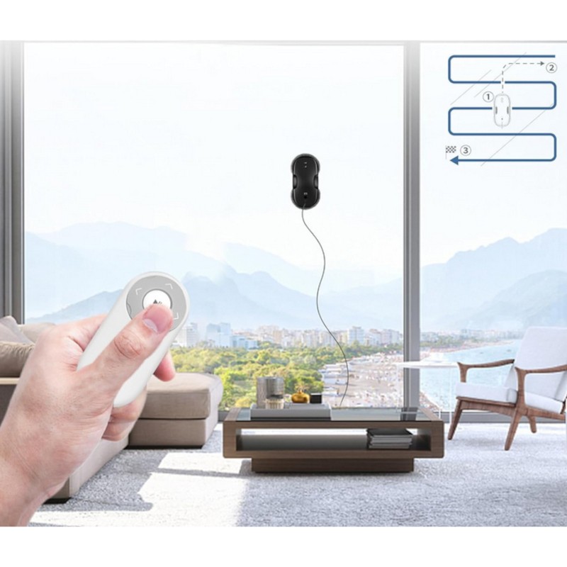 HUTT DDC5 Robot de Limpeza Automática de Janelas Preto