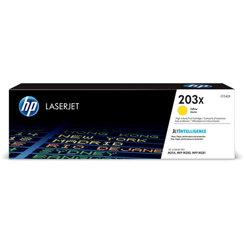 Toner Original HP Laserjet 203X Amarelo