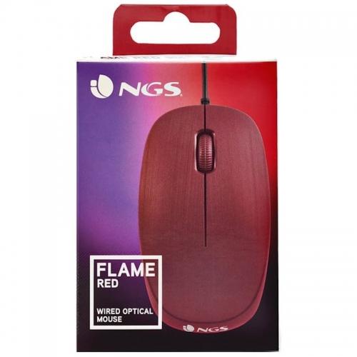 RATO OPTICO NGS FLAME RED
