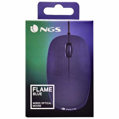 RATO OPTICO NGS FLAME BLUE