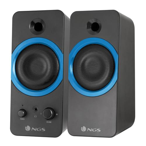 NGS COLUNAS GAMING SUPERBASS 20W USB BLACK