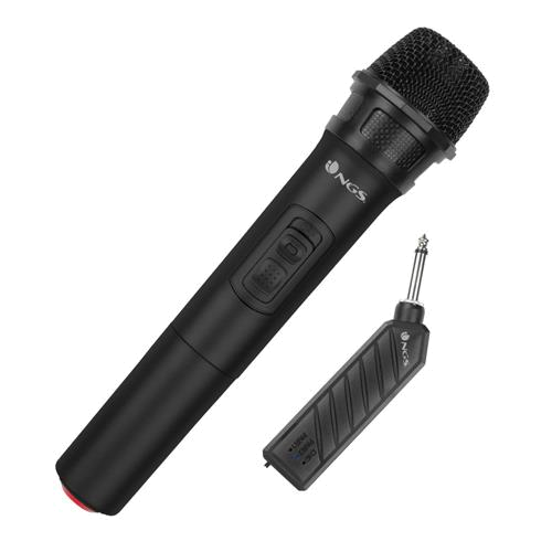 MICROFONE WIRELESS DINAMICO VOCAL NGS SINGER AIR