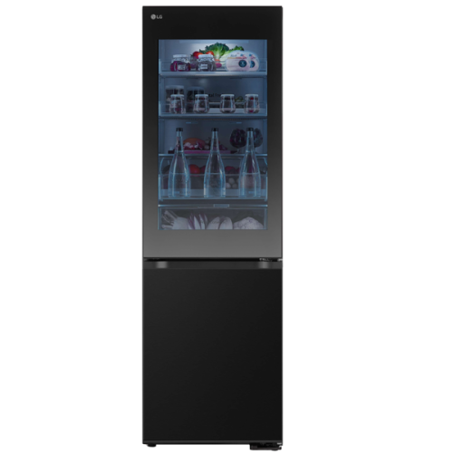 LG COMBINADO 1870X595X684MT 349LT NF MATTE BLACK (C)