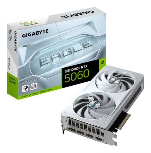 PLACA GRAFICA GIGABYTE RTX 5070 EAGLE ICE 8GB
