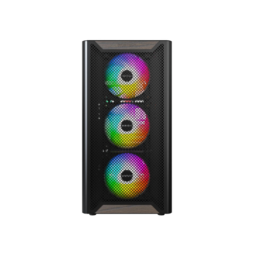CAIXA ATX MONTECH XR WOOD BLACK