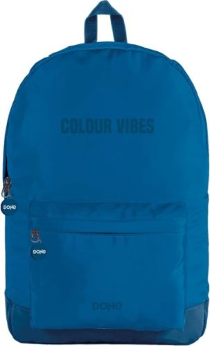 Dohe Daypack Colour Vibes Mochila Escolar - Varios Compartimentos - Asa Superior - Alças Acolchoadas e Ajustáveis - Fabricado em Poliester - Cor A