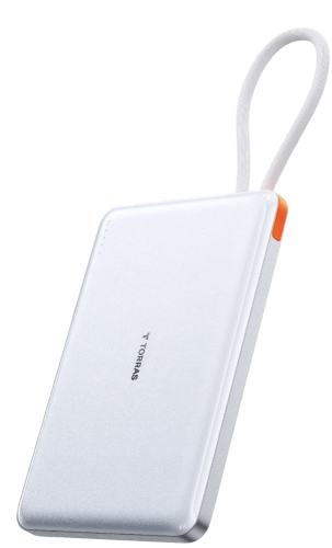 Powerbank Torras Pebble Link 10.000Mah Branco