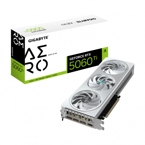 PLACA GRAFICA GIGABYTE RTX 5060 TI AERO OC 8GB GDDR7