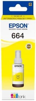 Epson T6644 Amarelo Garrafa de Tinta Original - C13T664440
