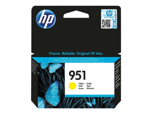 HP 951 Amarelo Cartucho de Tinta Original - CN052AE