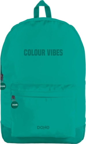 Dohe Daypack Colour Vibes Mochila Escolar - Varios Compartimentos - Asa Superior - Alças Acolchoadas e Ajustáveis - Fabricado em Poliester - Cor V