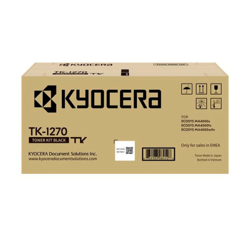 Kyocera TK1270 Preto Toner Original - 1T0C140NL0