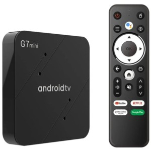 Q5 iATV H313 2GB/8GB Dual Wifi Controle de Voz Certificado Android 10 - Android TV