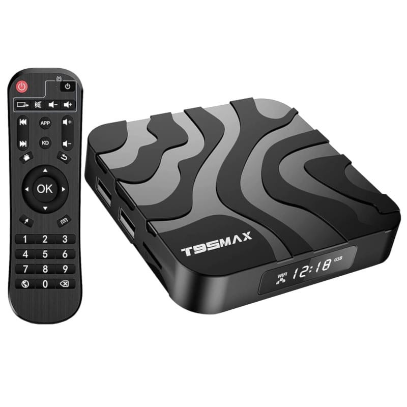 T95 Max H618 4 GB/32GB Dual Wifi Bluetooth Android 12 - Android TV