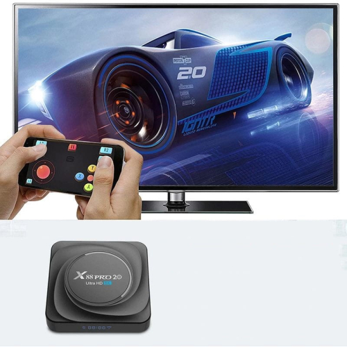 X88 Pro 20 8GB/128GB 4K Wifi Duplo Bluetooth Android 11 - Android TV