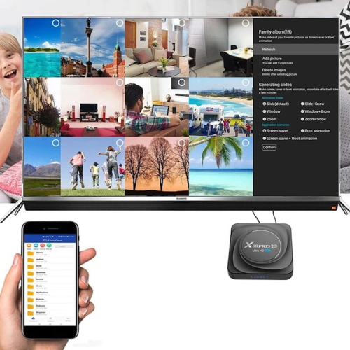 X88 Pro 20 8GB/128GB 4K Wifi Duplo Bluetooth Android 11 - Android TV