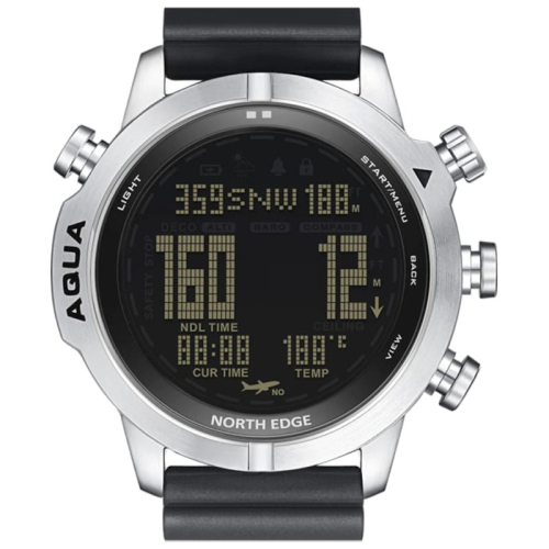 Smartwatch North Edge Aqua Preto