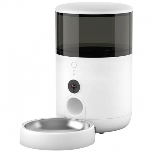 Comedouro Inteligente Petoneer NutriVue Feeder Câmera e Microfone Branco