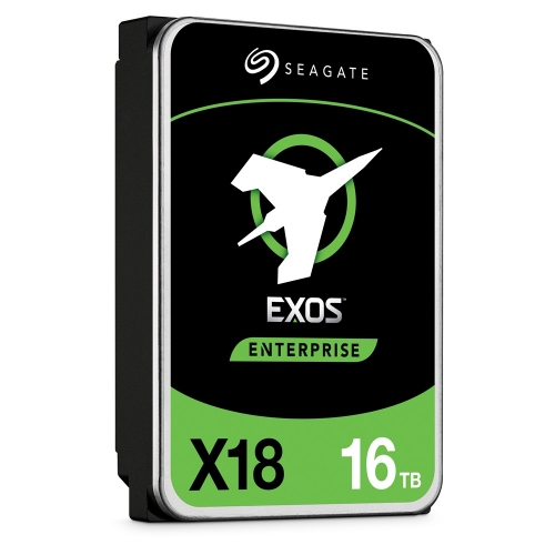 SEAGATE EXOS X18 16TB SAS 7200rpm 256MB cache 512e/4Kn Helium SED Fast Format BLK