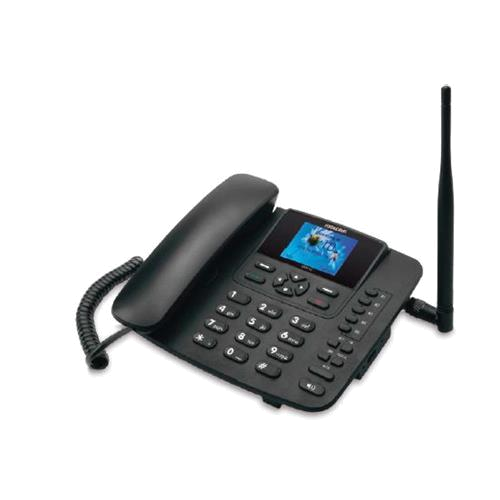 TELEFONE FIXO MAXCOM FIXED PHONE MM41D PRETO