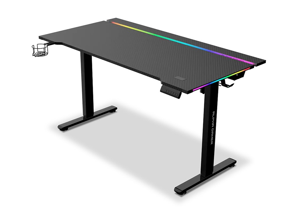 ALPHA GAMER Zorya RGB Black