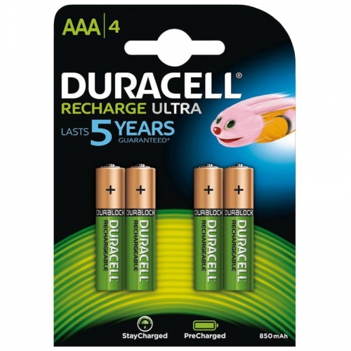 PILHA DURACEL.REC.HR03 LSD-AAA800MAHK4