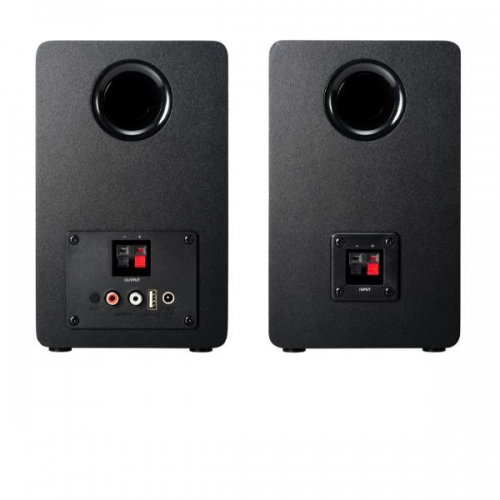 COLUNAS DE SOM AMPLIFICADAS PARA ESTANTE AUDIO-TECHNICA AT-SP3XBK